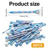 POXIAOER Golf Tees, 60 Pack Bamboo Golf Tees 70mm, 7cm,