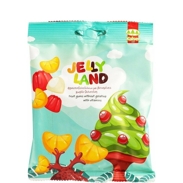Kaiser Jelly Land Fruity Gums with Vitamins 100gr