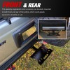 FieryRed Universal 2" Receiver Trailer Hitch Winch Mount Plate, Winch