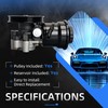 21-5228 Power Steering Pump with Pulley Reservoir Assembly Fit for