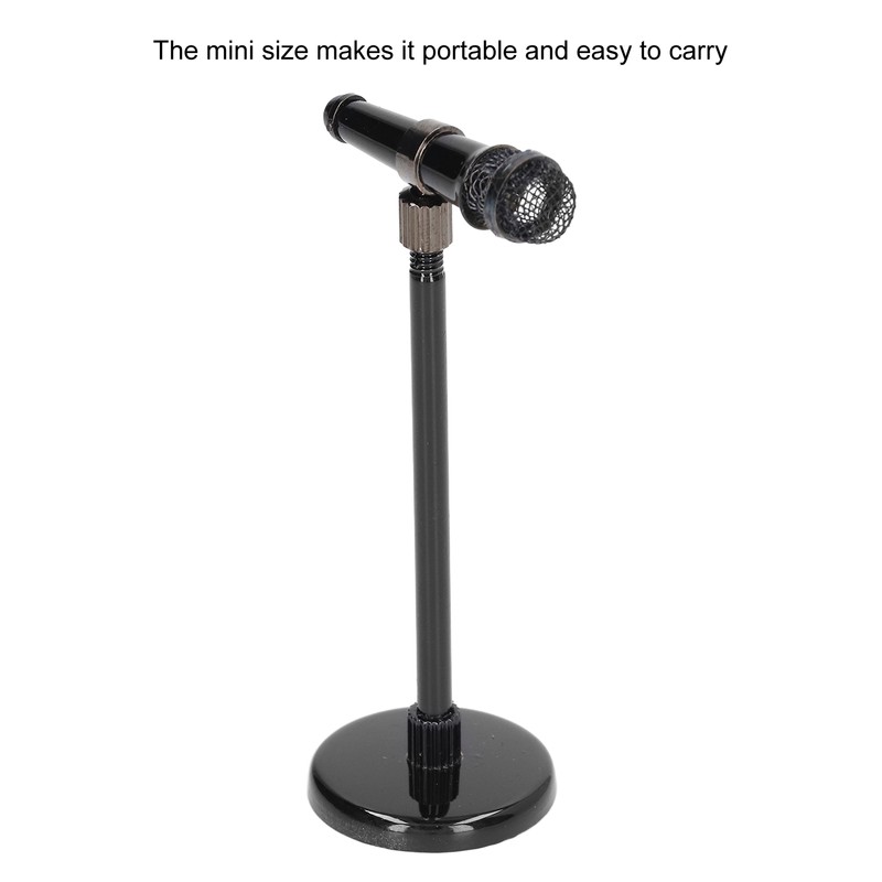Miniature Microphone Adjustable Mini Microphone Model Mini Musical Instrument with