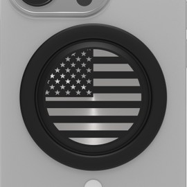 Tango Ultra Thin Grip for MagSafe: One Hand Pop, Stand, 10x Expandable, Space Grade Steel, Removable for Wireless Charging. Half The Thickness, Twice The Pop - Limited Edition: USA Flag