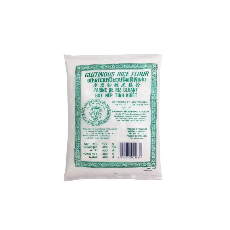 Erawan Glutinous Rice Flour 400g x 2 packs
