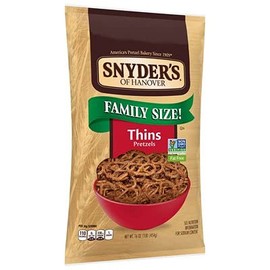 Snyder's Thin Pretzels 16oz (Bag of 4)
