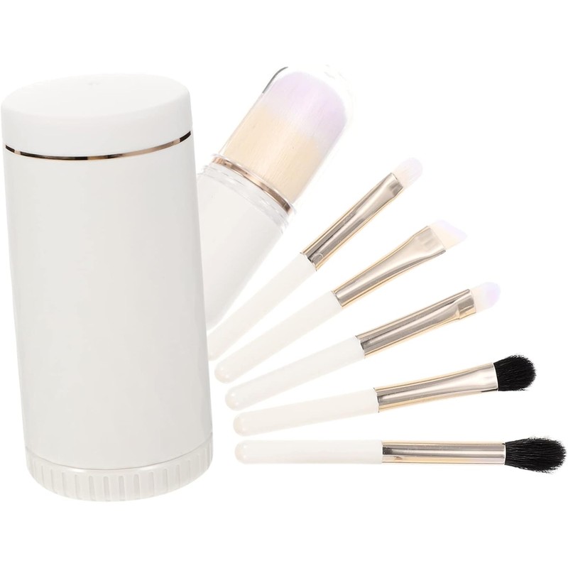 NOLITOY Juego De 2 Brochas De Maquillaje Para Sombras De