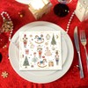 100Pcs Christmas Paper Napkins Nutcracker Disposable 2-Ply Napkins with Ballerinas,