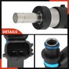 A-Premium Set of 4 Fuel Injectors Compatible with Scion iQ