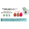 PROFFECTIVE3D Cat Sponge (3P), Inflates with Water, Makeup Tool, Egg