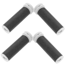 WOONEKY 4pcs Replacement Roller for Electric Foot File Professional Foot Care Tools for Hard Skin Removal Washable Refill for Pedicure Treatment