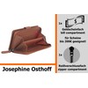 Josephine Osthoff Bremen Compact Genuine Leather Wallet with RFID Protection,