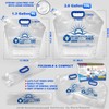 Premium Collapsible Water Container Bundle, Cube + Bag, No BPA