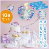 ZERONOWA Honeycomb Ball Glitter Hanging Ornament Event Decoration (3.9 inches