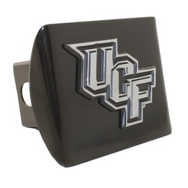 UCF Knights Central Florida Black Metal Hitch Cover