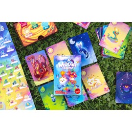 Scorpion Masqué Mooki Island | Adorable Set Collection Card Game for Kids | Befriend Whimsical Creatures & Earn Trophies | Beginner Strategy Board Games for Toddlers | Ages 4+ | 2 Player | 10 Min