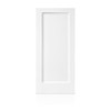 36 in. x 80 in. 1 Panel Hollow Core White