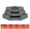 The Dog’s Bed Orthopedic Memory Foam Corner Dog Bed, Oxford