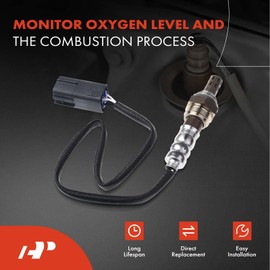 A-Premium - Sensor de oxígeno O2 compatible con Mazda 3 2011 2012 2013, 5 2012 2013 2014 2015, L4 2.5L, corriente abajo, reemplaza # L5D91886ZC