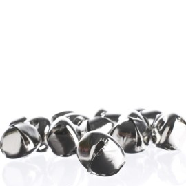 Unbranded Bulk Lot of 144 Silver Metal 1" Jingle Bells for Crafts and Decor