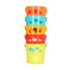 5pcs Colorful Stacking Cups Set Early Educational Baby Building Toys