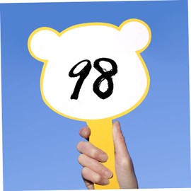 OSALADI Dry Erase Answer Game Board Handheld Scoreboard Erasable Whiteboard for Quick Response Games