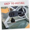 Outanaya 1 Pair Adjustable Slip Exercise Bike Pedals for Indoor