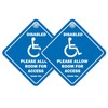 Tek Automotive Please Allow Room for Access Thank You Disabled