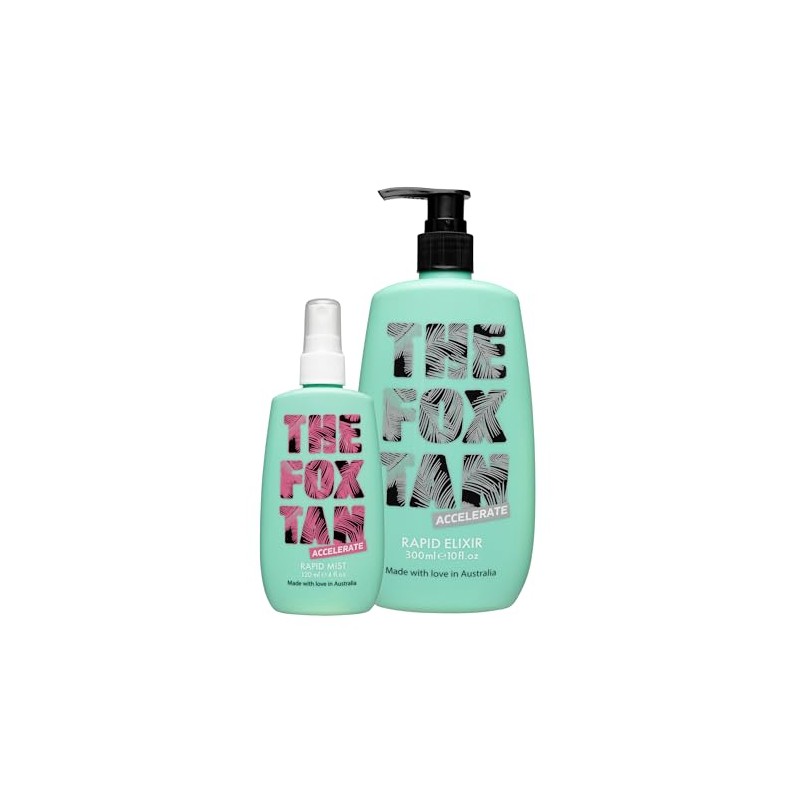 The Fox Tan Upsize Me Bundle, 120ml & 300ml (2