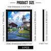 Dyrfolm 6x8 Picture Frame,Photo Frames with Plexiglass,Picture Frame Set for