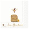 Serviette "Save the Bees!" Decopatch Paper Napkin Pack of 20