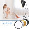 Photography Lighting kit with Backdrops, 8.5x10ft Backdrop Stands, Zyernar LED