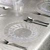 Plastic Silver Forks Heavyweight 288 Pcs - Disposable Fancy Silverware