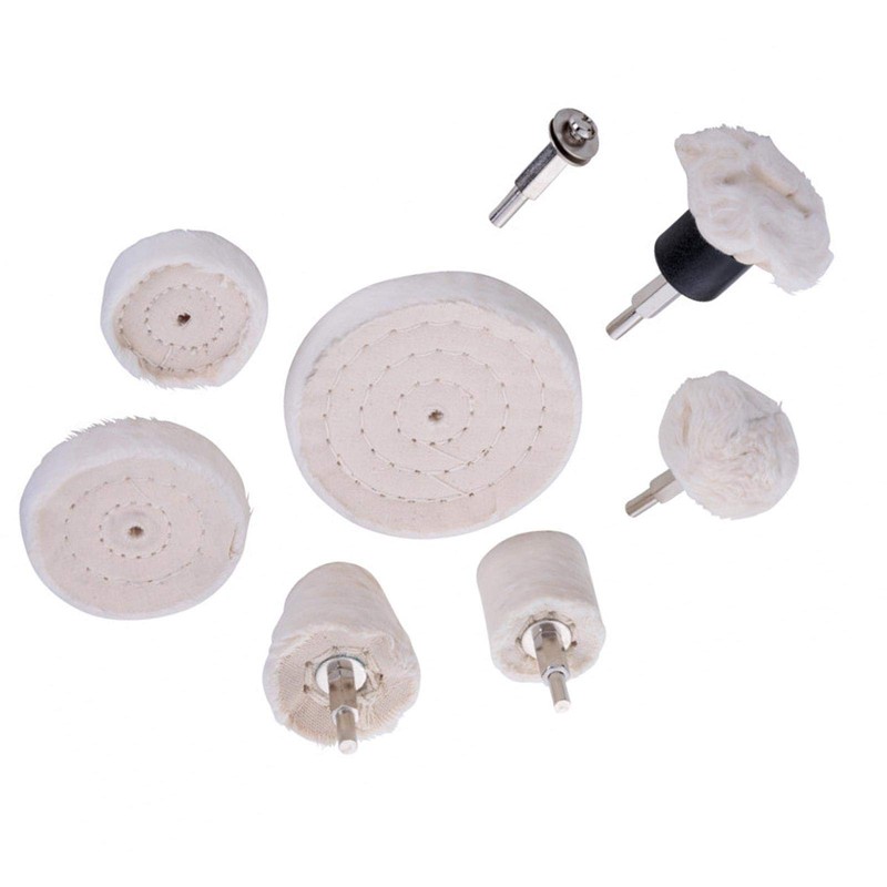 Bluespot 19037 8 PCE Buffing Wheel Set