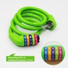 Goldpool Colourful Bike Lock Combination Lock, High Security 5 Digit
