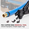 iCrimp Angle Head PEX Crimping Tool Kit for 3/8,1/2,3/4,1-inch with