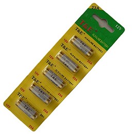 New T&E 5Pcs 23A 12V Batteries 23Ae Ms21 A23 V23Ga Vr22 Mn21