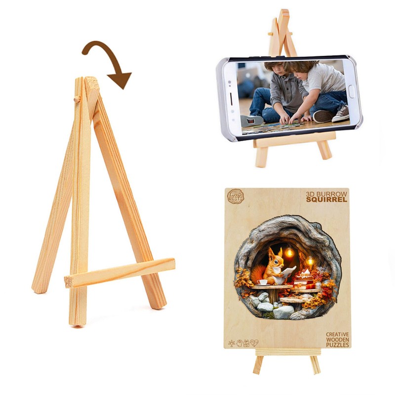 KaayeeWood Wooden Puzzle for Adults, 300 Pieces 3D Vision Effect