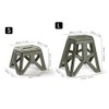 Folding Step Stool for Kids and Adults Non-slip Stool Chair