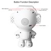 Astronaut Star Sky Projection Light Romantic Projector Lamp with Bluetooth
