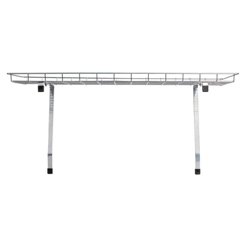 Household Essentials Rear Display Over-The-Washer Storage Shelf to Organize and