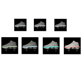 TAILORIA Four-Wheel 2-in-1 Roller Skate Shoes Unisex Roller Shoes & Sneakers Detachable Skate Shoes Kids Sneakers Shoes with Wheels Skating Roller Skates