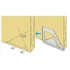 Shinwa 32740 Angle with Mitre 45° and 90° by FAMEX