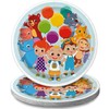 Cocomelon Round Dinner Plates- 9" I Pack of 8