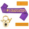 Acewen 2025 Graduation Party Supplies Kit, Class of 2025 Graduated