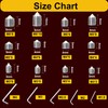 FIXXELY Cone Point & Flat Head Grub Screws Set of