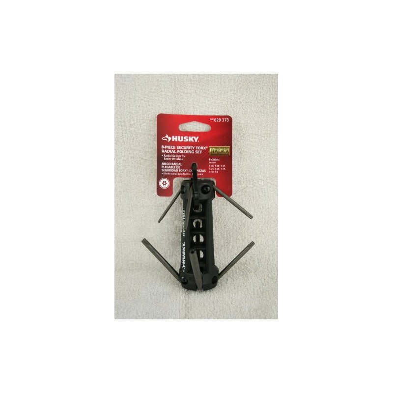 Husky 8-piece Security Torx Radial Folding Set