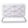 Amarine Made 24" Rectangle Boat Hatch White Inspection Hatch &