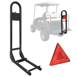 Universal Golf Cart Rear Seat Safety Grab Bar Compatible with Yamaha Club Car EZGO, Heavy Duty Golf Cart Back Seat Grab Bar Safety Hand Rail for Rear Seat Passenger