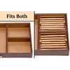 HOUNDSBAY Ring & Cufflink Box Padded Jewelry Tray | Accessory