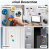 Engrowtic 50 Pcs Magnetic Painting Canvas Panel Mini Canvas Boards