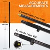 MUTOOP Durable 2m Carbon Fiber GPS Pole - 2-Section Design